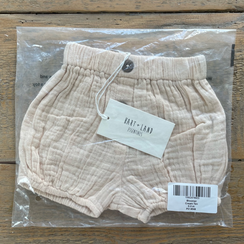 Hart + Land Cream Tan Bloomer